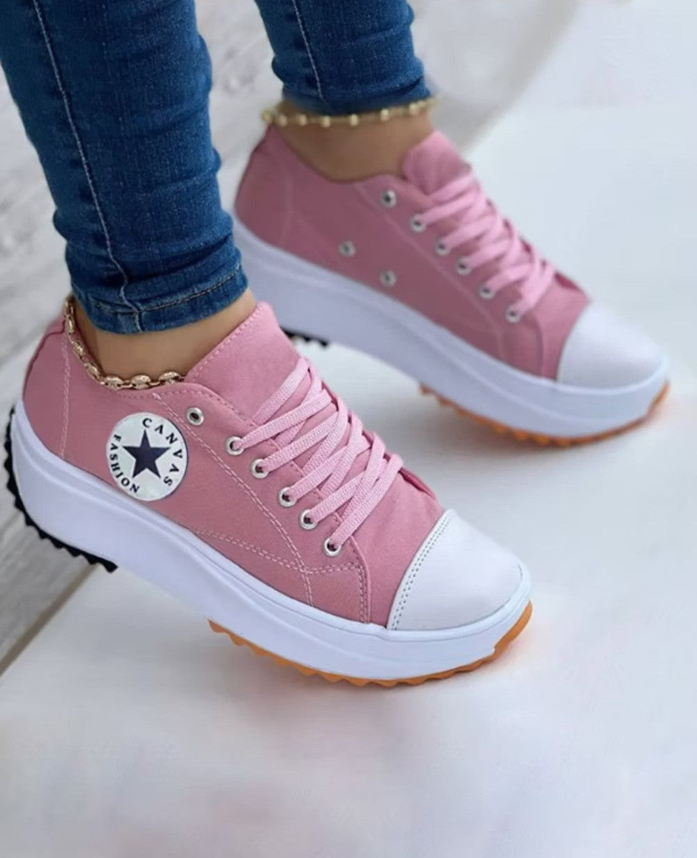 Luksusowe sneakersy ortopedyczne dla kobiet zapewniające wygodę i styl