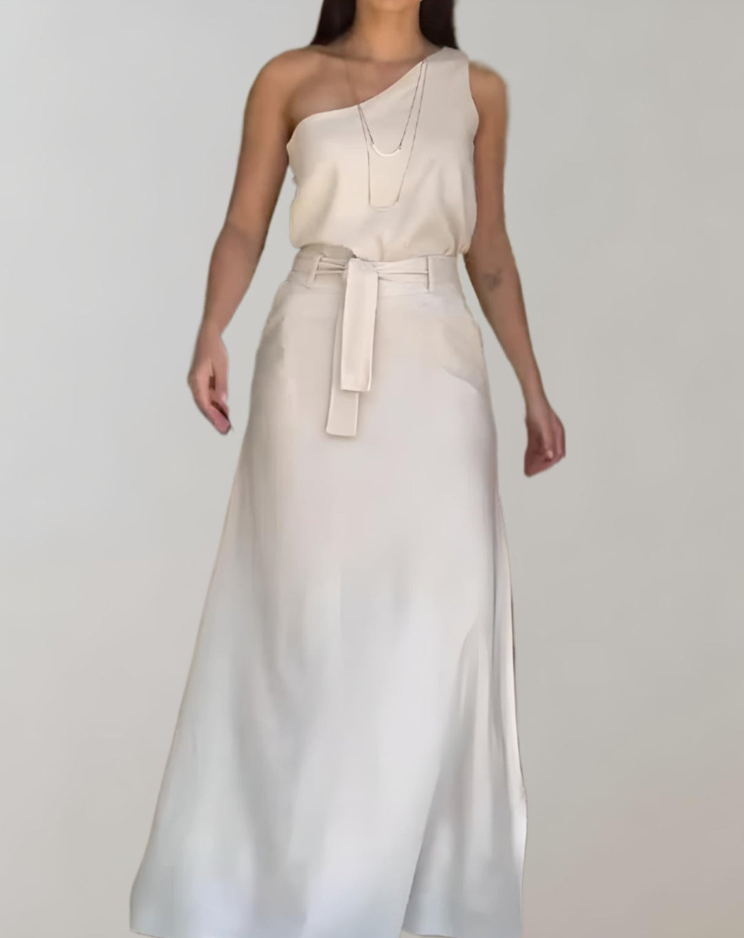 Damen Leichtes Sommerkleid - V-Ausschnitt Freizeit-Sundkleid