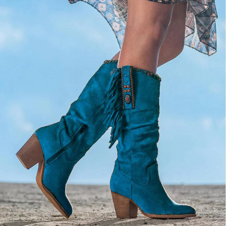 Buty Delilah Western Boho Chic - codzienna elegancja i styl