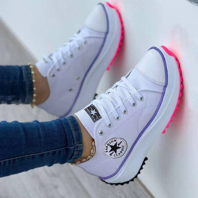 Luksusowe sneakersy ortopedyczne dla kobiet zapewniające wygodę i styl