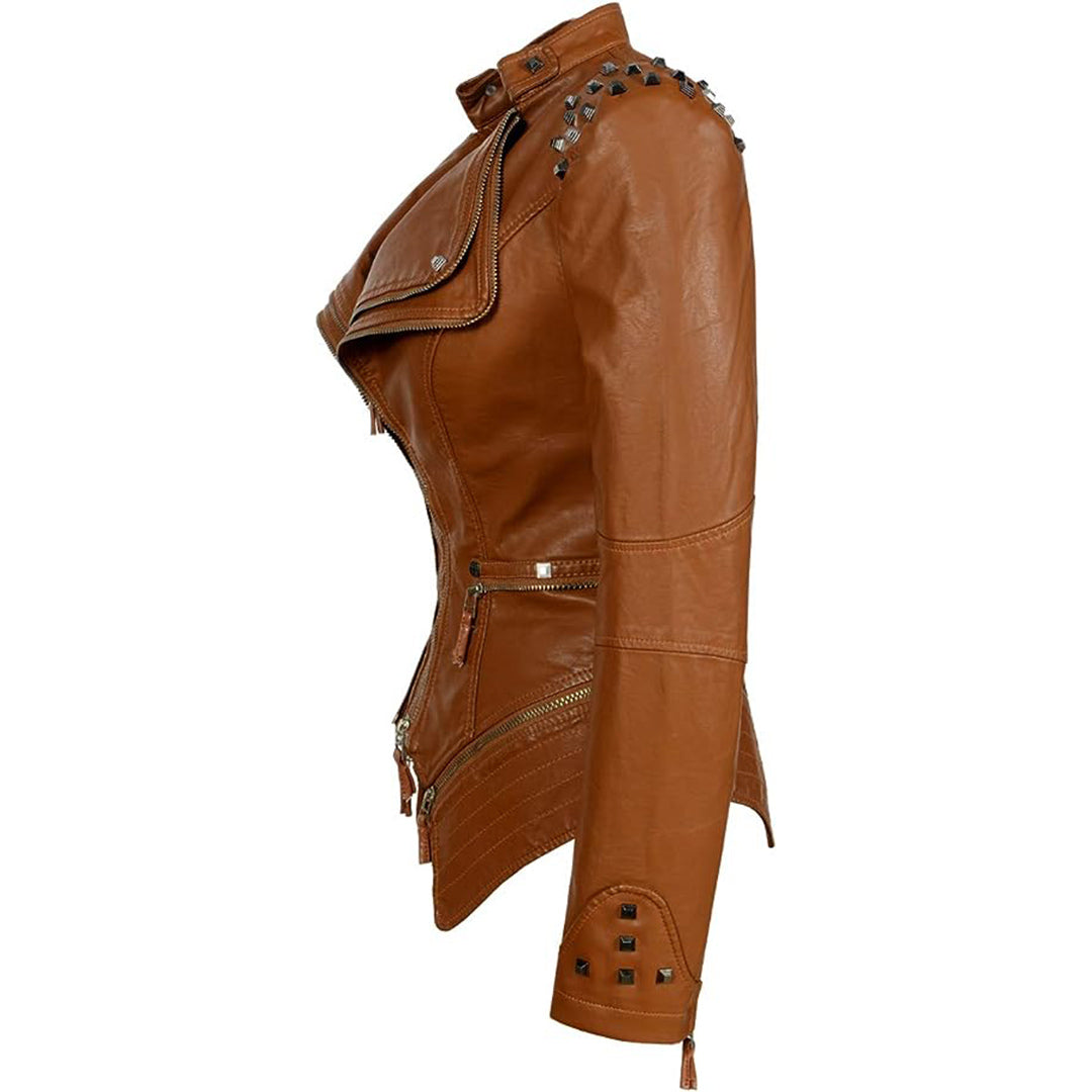 Elegancka, wąska kurtka zapewniająca wyrafinowany, wygodny styl