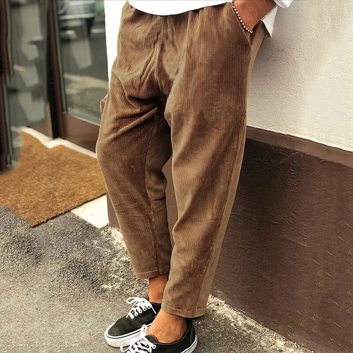 Clyde - Eleganckie sztruksowe spodnie w stylu vintage dla stylowych stylizacji