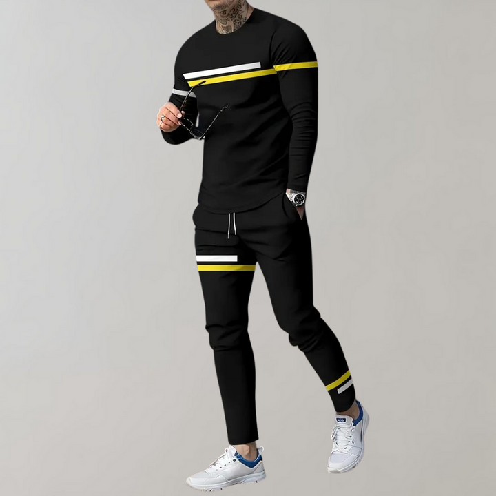 Tristan - męski dres, który łączy w sobie elegancję i wygodę, idealny na każdą okazję!