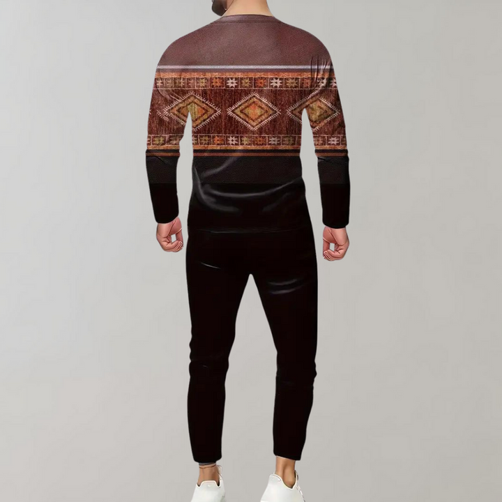 Leif - męski zestaw sportowy w eleganckim stylu vintage