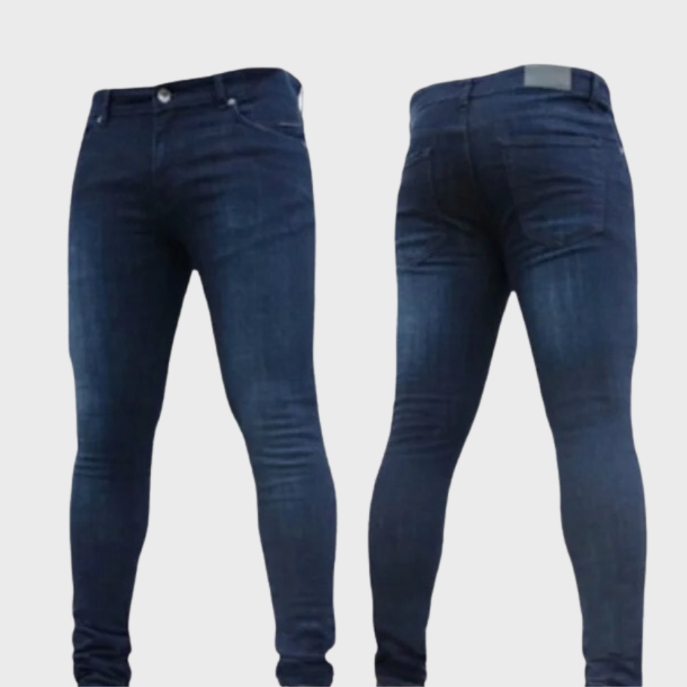 Męskie jeansy Slim Geir Jeans - obowiązkowy element modnego stylu!