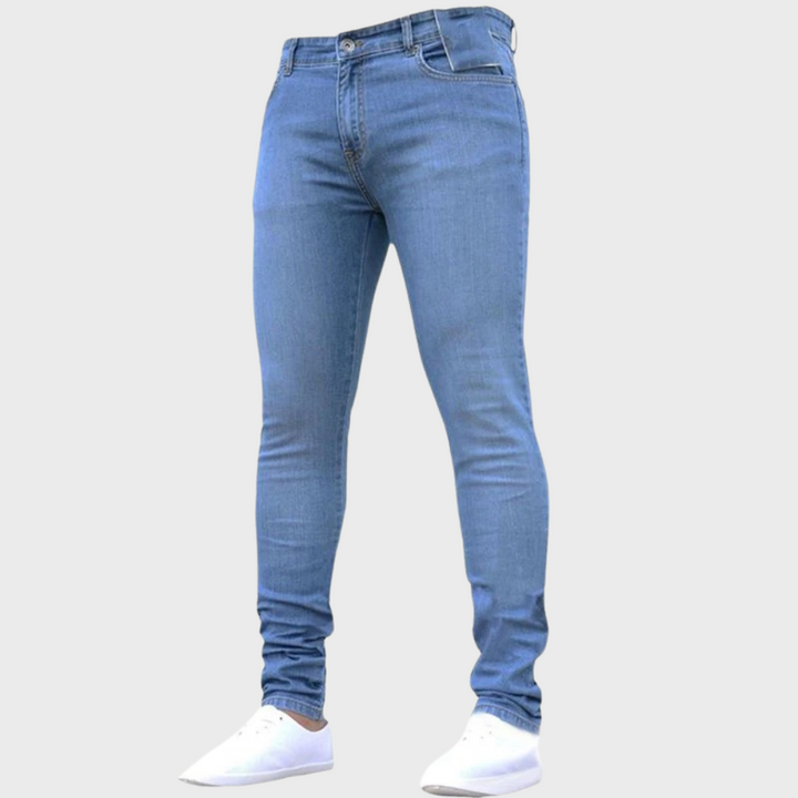 Męskie jeansy Slim Geir Jeans - obowiązkowy element modnego stylu!