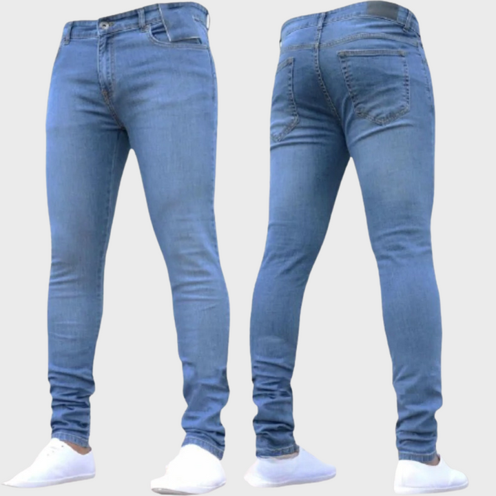 Męskie jeansy Slim Geir Jeans - obowiązkowy element modnego stylu!