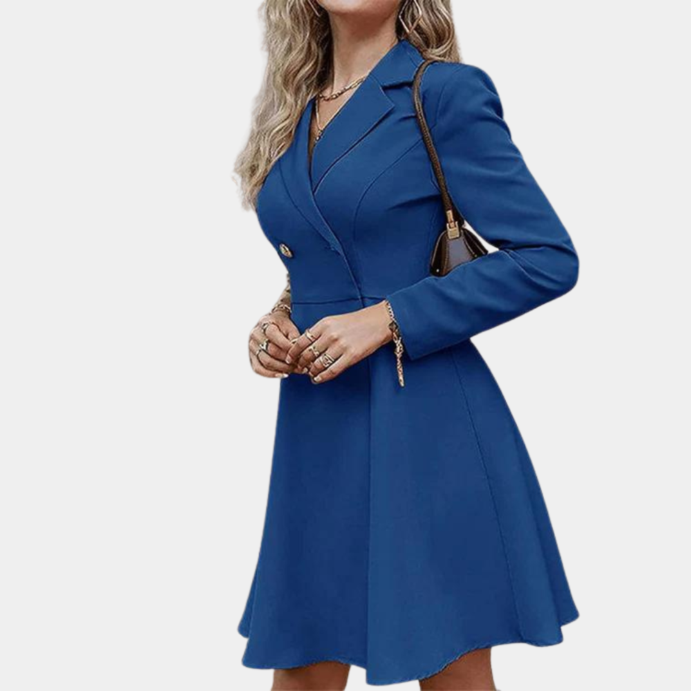 Solei - Elegancka marynarka o linii A i kobiecym kroju.
