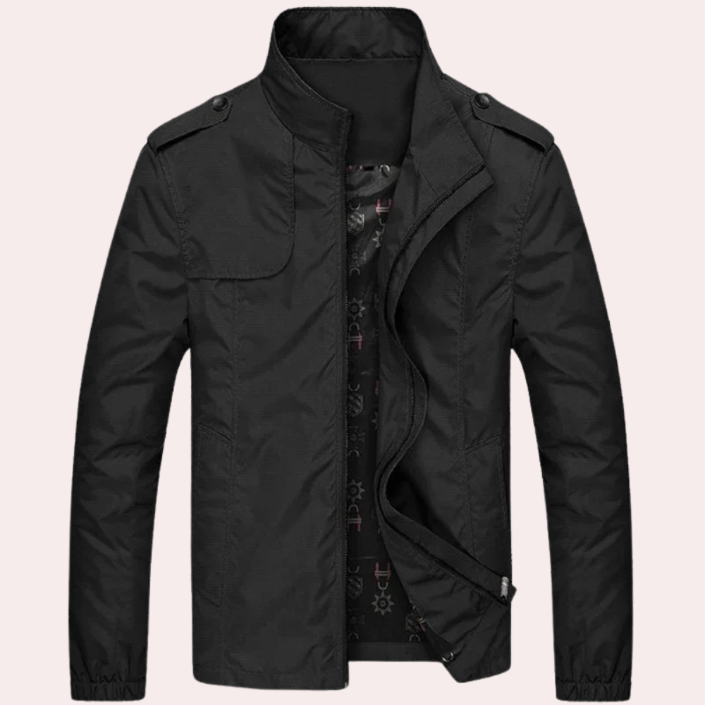 Męska elegancka kurtka bomber - Arthur