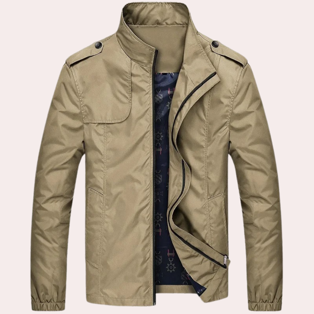 Męska elegancka kurtka bomber - Arthur