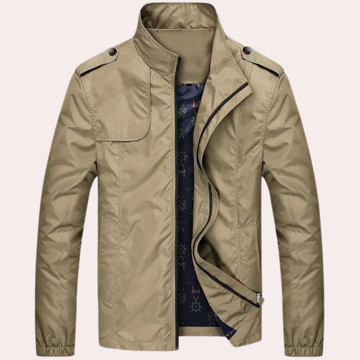 Męska elegancka kurtka bomber - Arthur