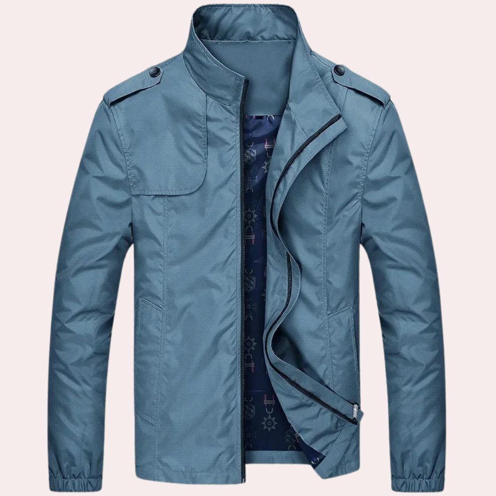 Męska elegancka kurtka bomber - Arthur