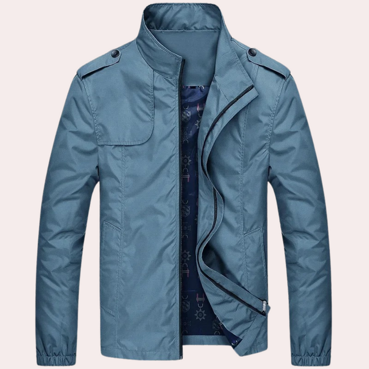 Męska elegancka kurtka bomber - Arthur