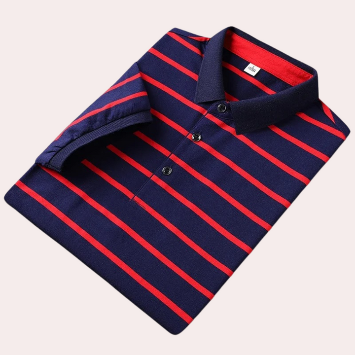 Męska koszulka polo Smart Stripe - Jett