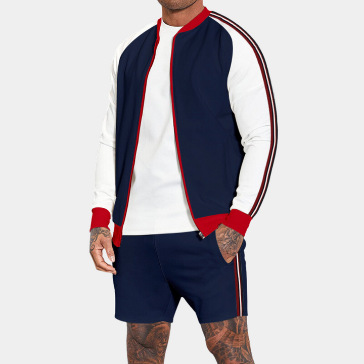 Jude - Męski elegancki 2-częściowy zestaw sportowy