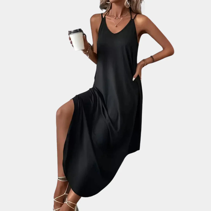 Elegancka sukienka V-Acne Cami dla kobiet