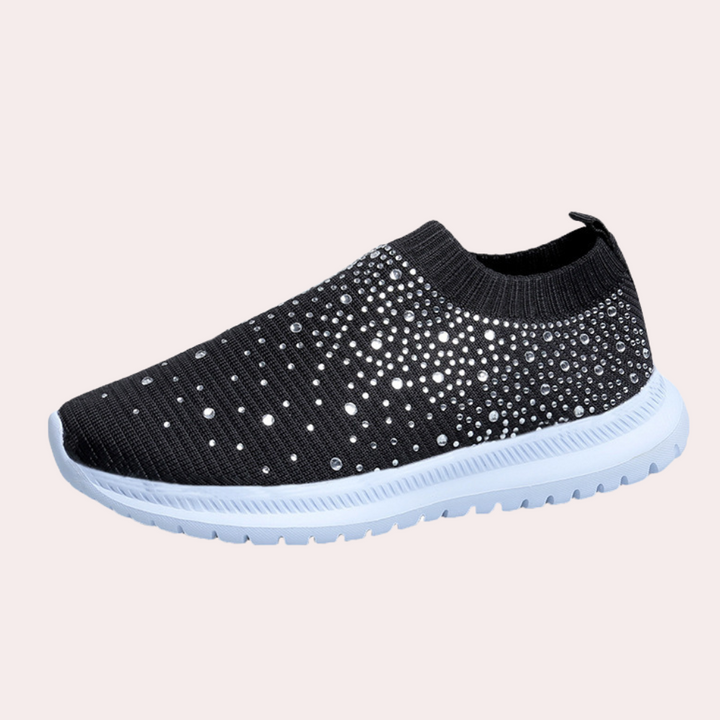 Breda - damskie buty sportowe typu slip-on, łączące elegancję i modny styl