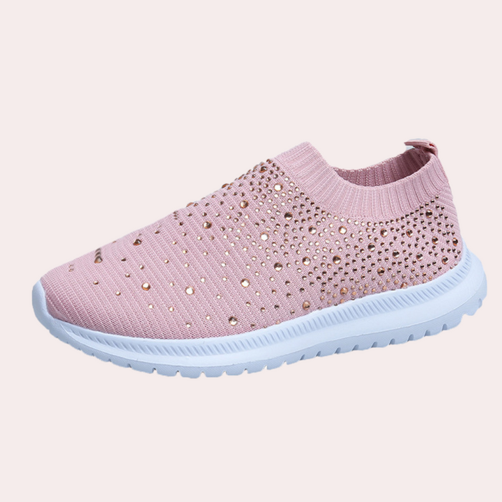 Breda - damskie buty sportowe typu slip-on, łączące elegancję i modny styl