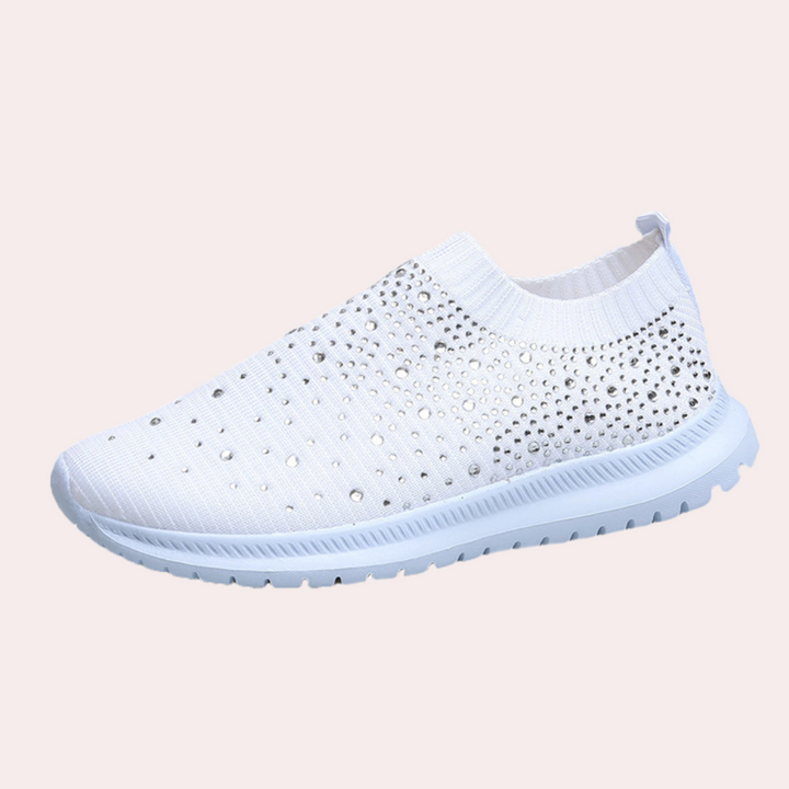 Breda - damskie buty sportowe typu slip-on, łączące elegancję i modny styl