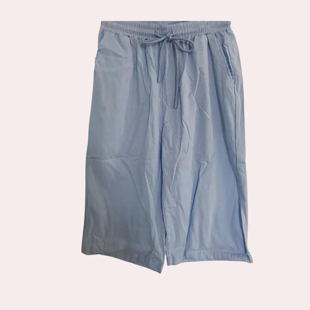 ComfortShorts Linen pour Femmes - Style et Confort Inégalés