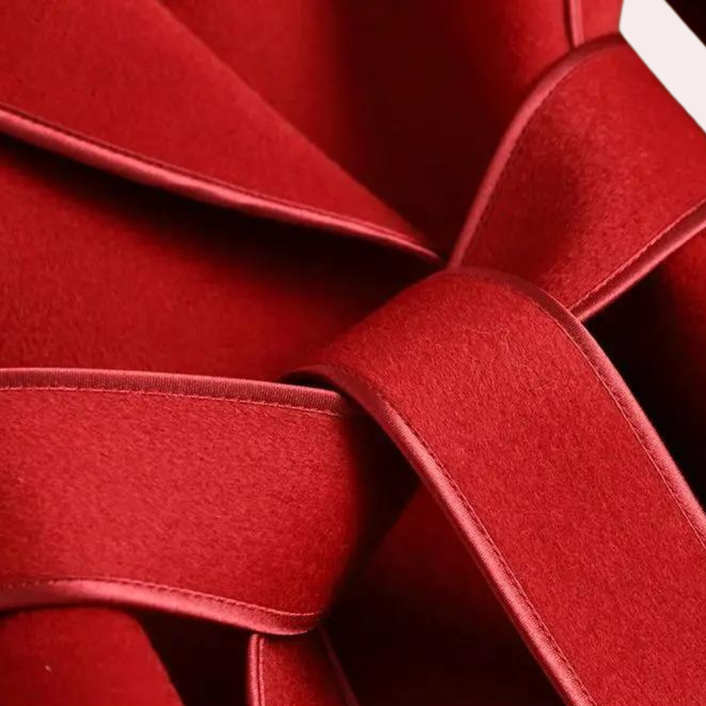 Elegancki długi płaszcz damski - Podkreśl swój styl!
