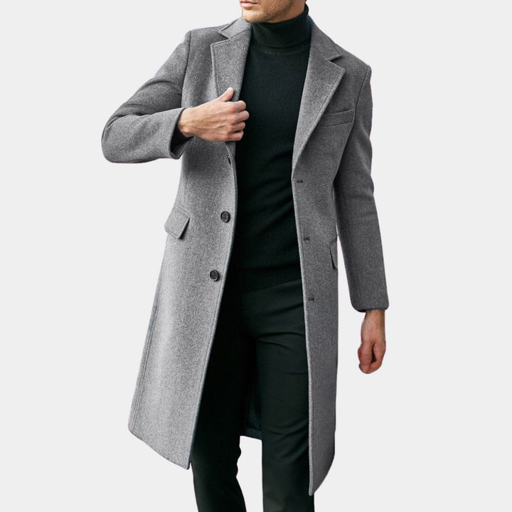 Klasyczny trencz męski Constantin - ponadczasowa elegancja gwarantowana!