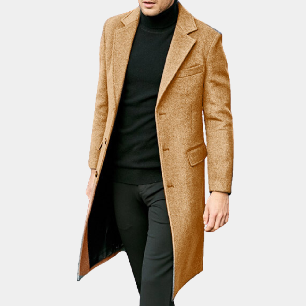 Klasyczny trencz męski Constantin - ponadczasowa elegancja gwarantowana!