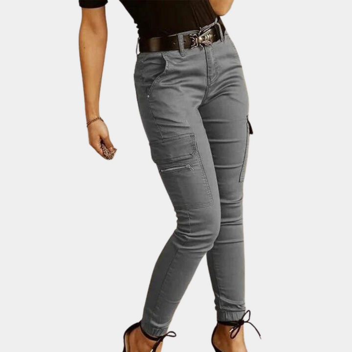 Modne damskie jeansy Casual Cargo Jeans zapewniające styl bez wysiłku