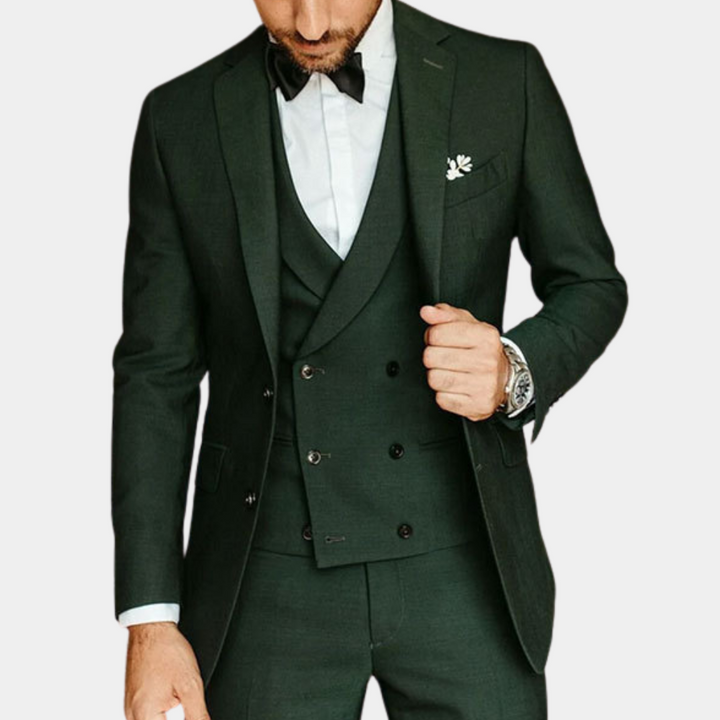 Elegancki 3-częściowy zestaw męski, idealny na każdą okazję