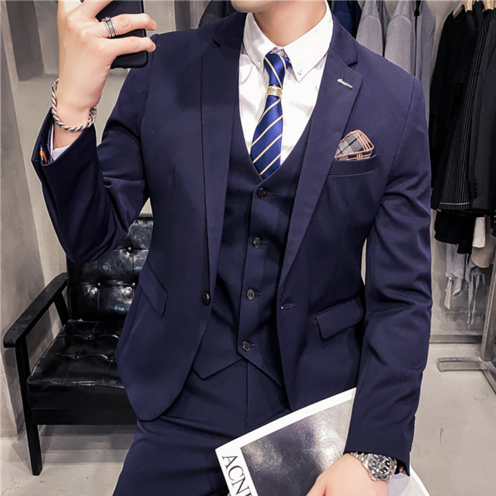 Nikola - 3-częściowy zestaw męski łączący elegancję i luksus