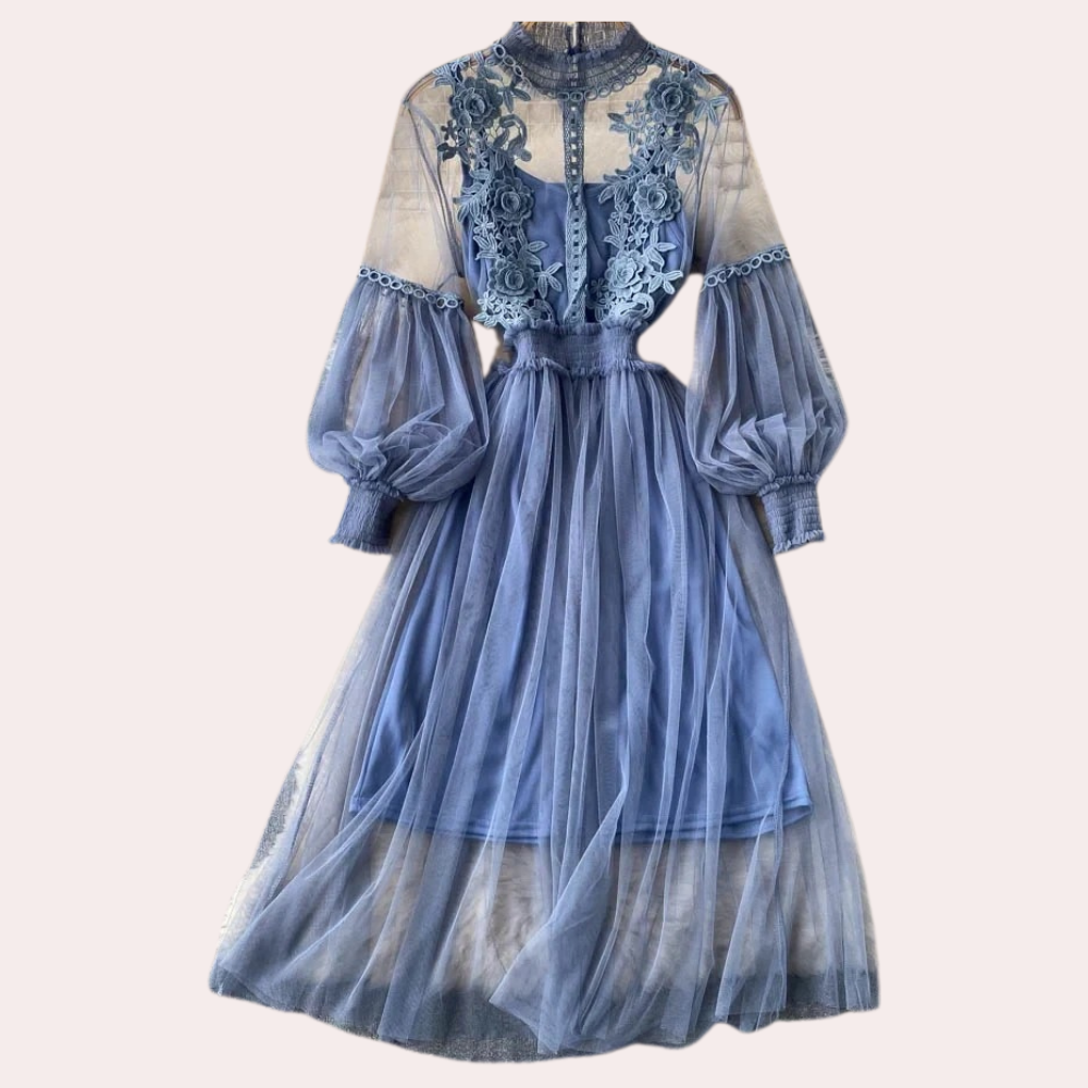 Fleur - Elegancka sukienka w kwiaty na każdą okazję