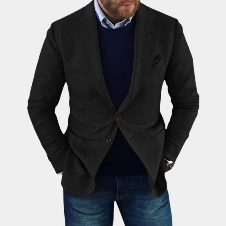Męska elegancka marynarka casualowa - Georg