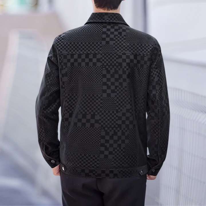 Ghita - Męska kurtka casualowa zapinana na guziki, łącząca wygodę i nowoczesny styl