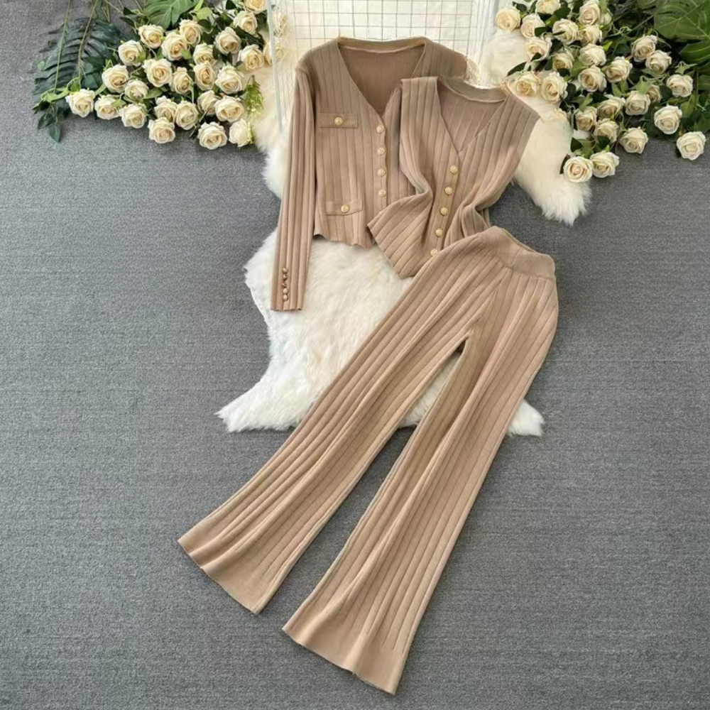 Zestaw Elene - Elegancka i modna dzianina dla kobiet