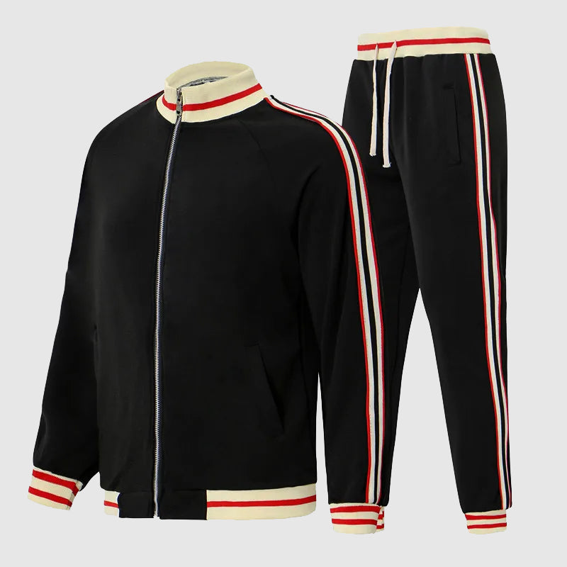 套头休闲运动套装男士休闲运动服