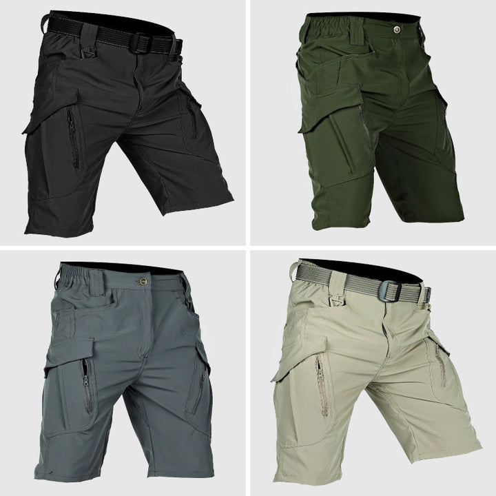 Pantalony cargo tattici dla mężczyzn - Całkowicie wytrzymałe z miękkiej bawełny - Liczne praktyczne paski - Wygodna regulacja szerokości