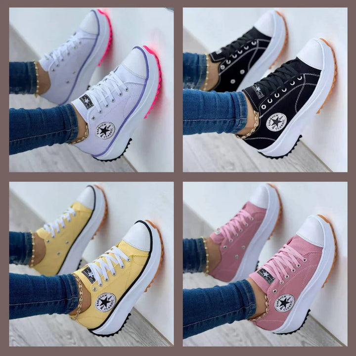 Luksusowe sneakersy ortopedyczne dla kobiet zapewniające wygodę i styl
