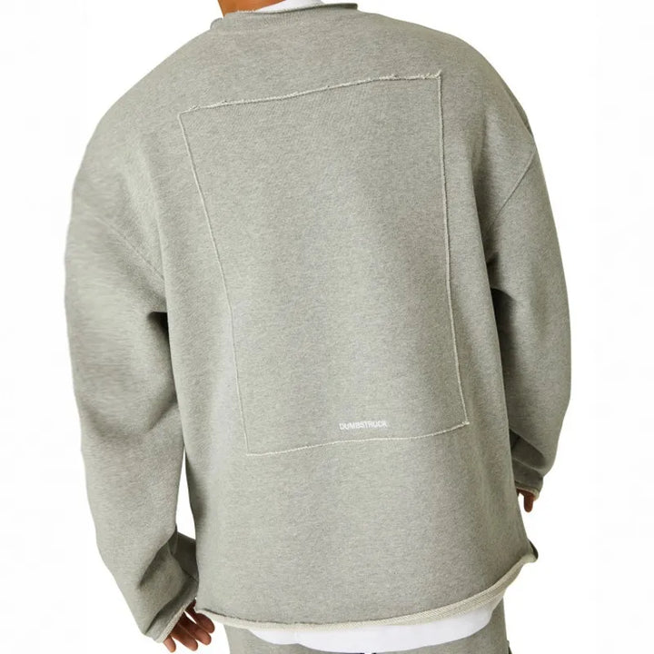 Sudadera para Hombre - Corte relajado y cómodo - Algodón suave - Cuello redondo para un estilo casual y moderno
