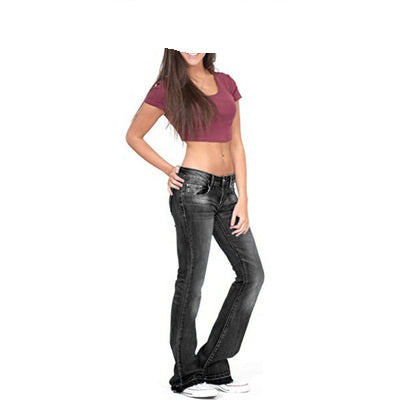 Margaret - Elegancka moda damska w modnych gradientowych dżinsach