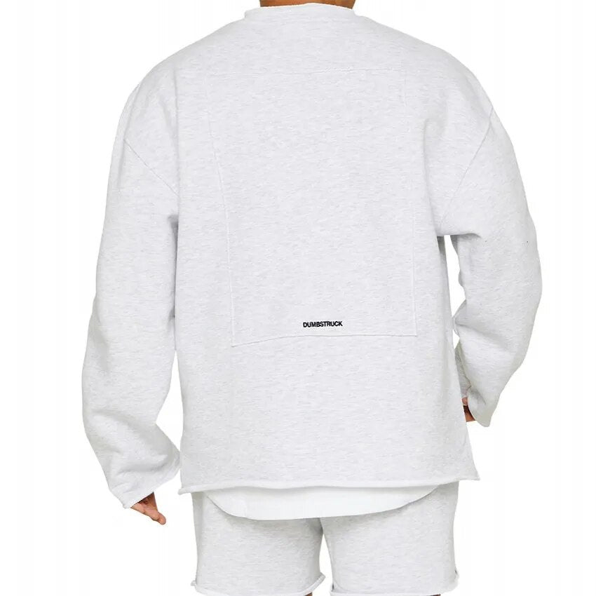 Sudadera para Hombre - Corte relajado y cómodo - Algodón suave - Cuello redondo para un estilo casual y moderno