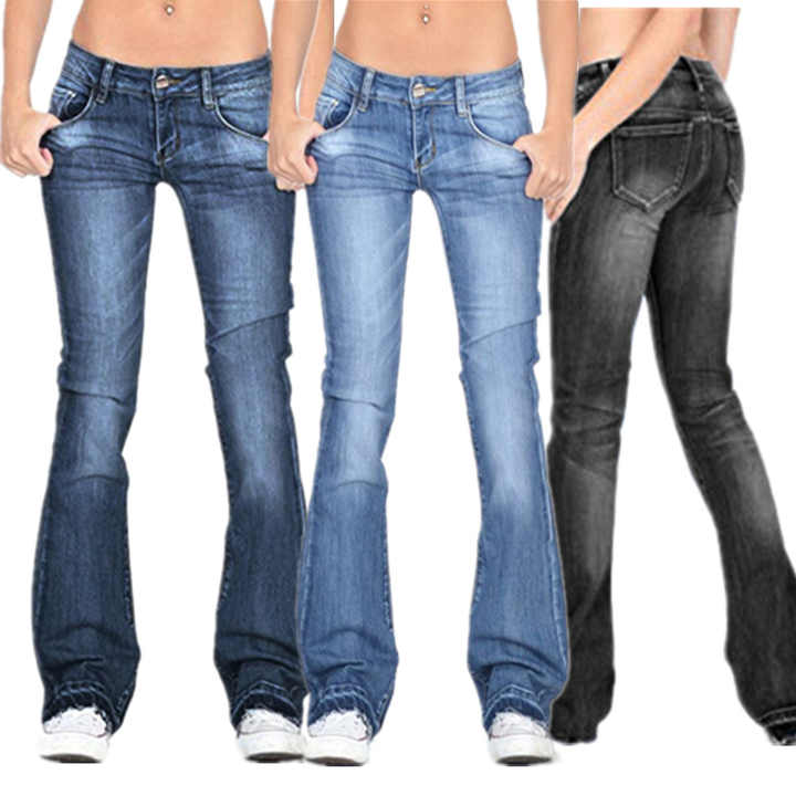 Margaret - Elegancka moda damska w modnych gradientowych dżinsach