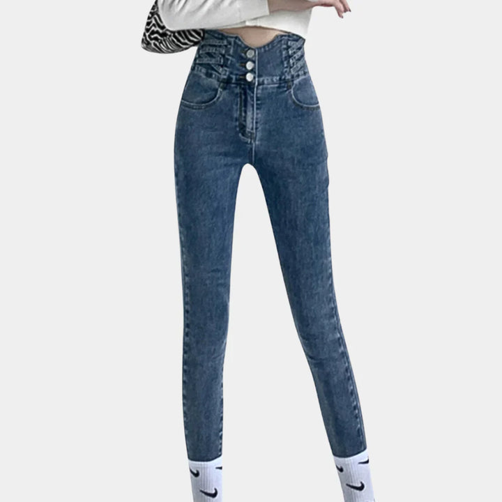 Jada - Jeansy damskie Slim Fit High Street