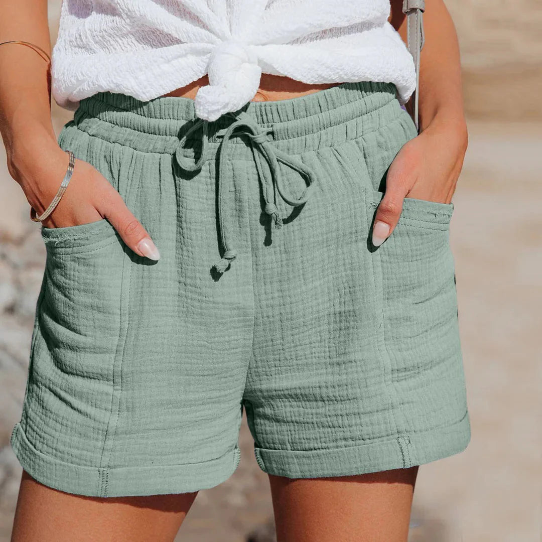 Nila – Verfrissende Zomerse Dames Shorts voor een Stijlvolle Look