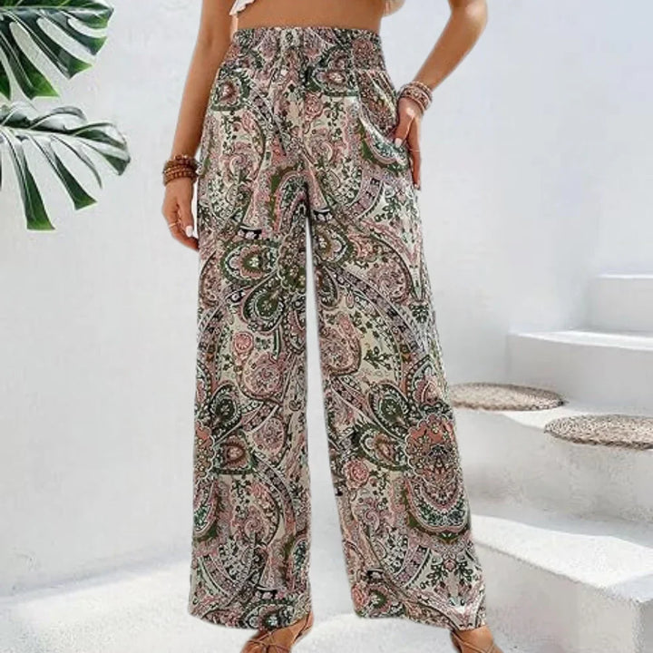 Solana - luźne spodnie w stylu boho dla swobodnego i ekscentrycznego wyglądu