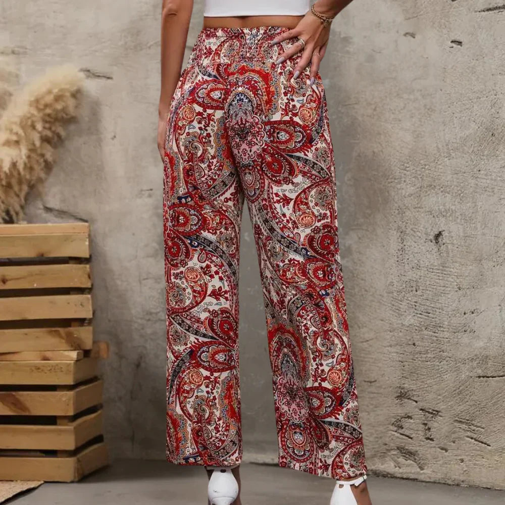 Solana - luźne spodnie w stylu boho dla swobodnego i ekscentrycznego wyglądu