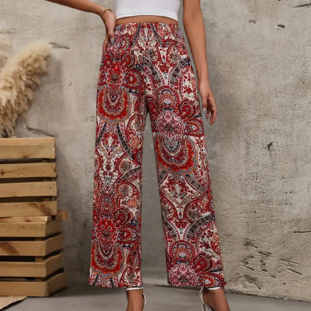 Solana - luźne spodnie w stylu boho dla swobodnego i ekscentrycznego wyglądu