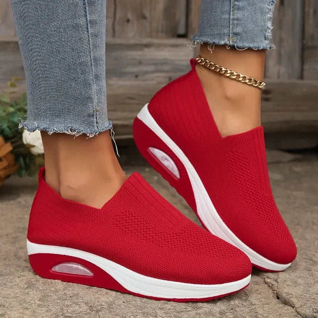 Dames Instapsneakers - Ademend Mesh - Gesterkte Zolen - Lichtgewicht Pasvorm