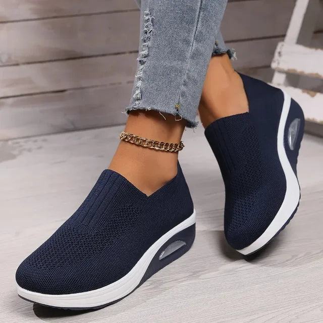 Dames Instapsneakers - Ademend Mesh - Gesterkte Zolen - Lichtgewicht Pasvorm