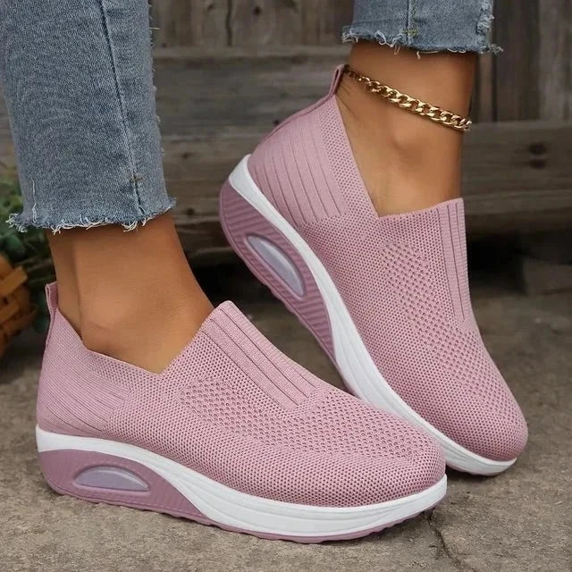 Dames Instapsneakers - Ademend Mesh - Gesterkte Zolen - Lichtgewicht Pasvorm