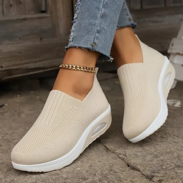 Dames Instapsneakers - Ademend Mesh - Gesterkte Zolen - Lichtgewicht Pasvorm